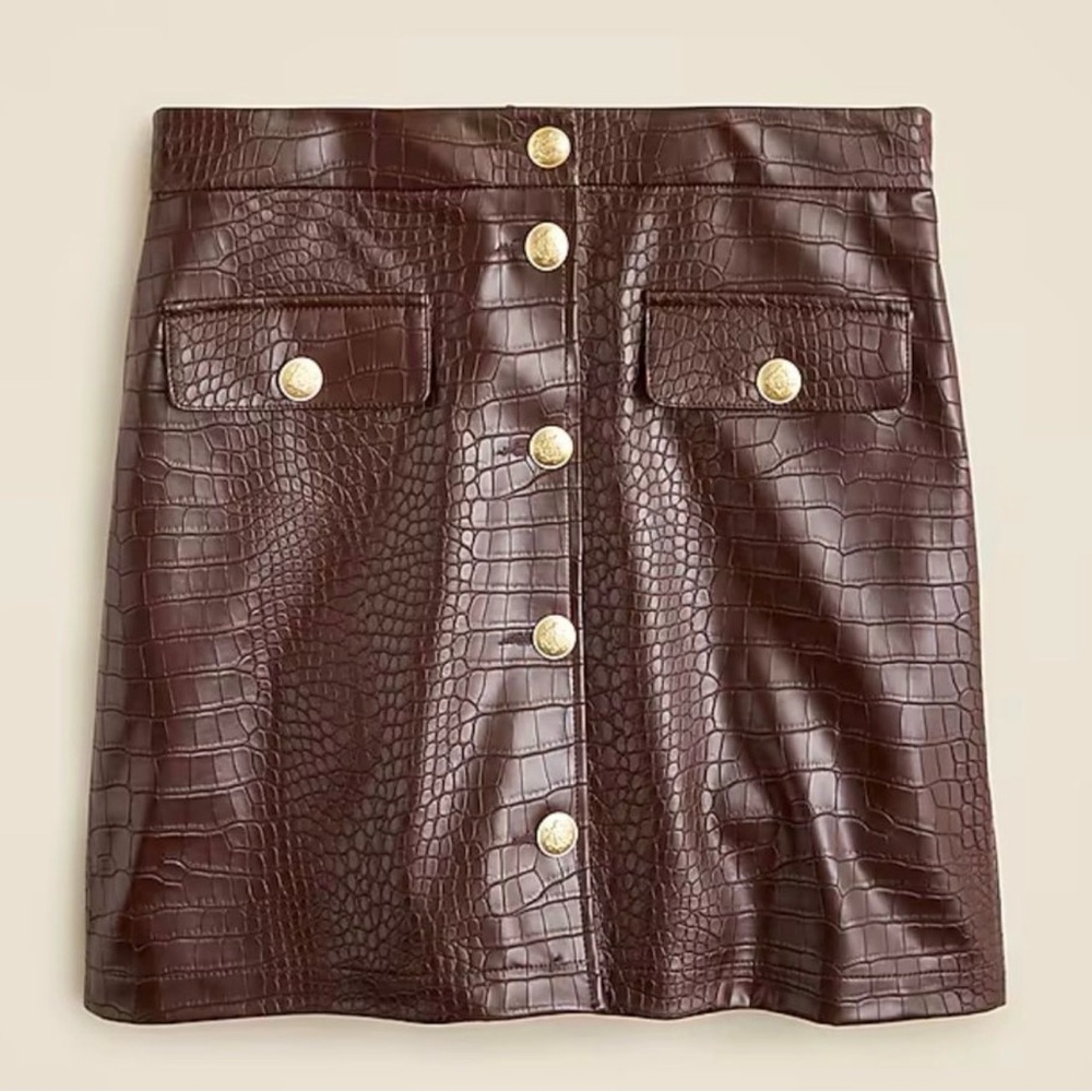 NWT Croc 🐊 Embellished Skirt